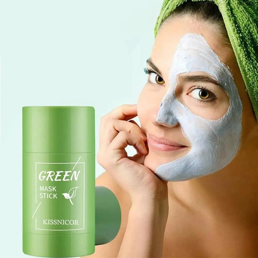 (OFERTA 2X1) Crystal Skin™ - Mascarilla en Barra ENRIQUECIDA con Té Verde - UseGlow® (2025)